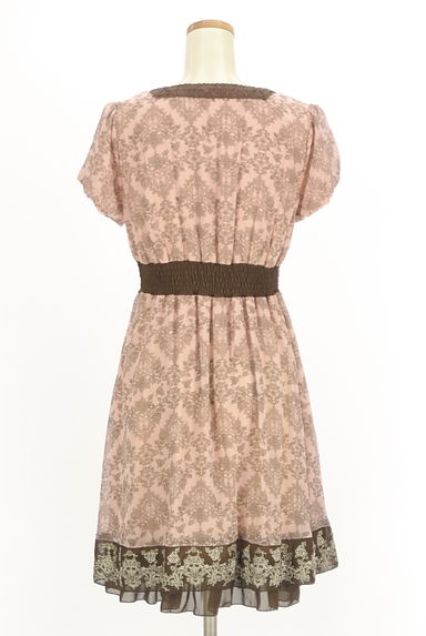 axes femme（アクシーズファム）の古着「花柄シフォンワンピース（ワンピース・チュニック）」大画像２へ
