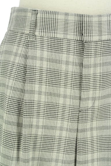 Reflect（リフレクト）の古着「クロップド丈チェック柄ワイドパンツ（パンツ）」大画像４へ