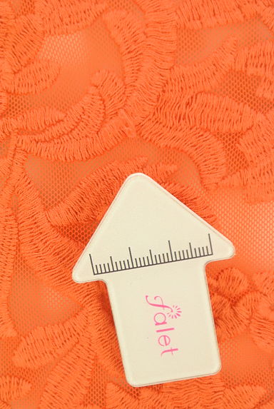 DOUBLE STANDARD CLOTHING（ダブルスタンダードクロージング）の古着「フラワーレース刺繍切替ノースリニット（ニット）」大画像５へ