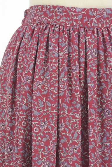 OBLI（オブリ）の古着「花柄ティアードロングシフォンスカート（ロングスカート・マキシスカート）」大画像４へ