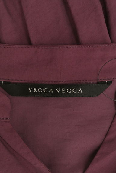 YECCA VECCA（イェッカヴェッカ）の古着「ノーカラーギャザーブラウス（ブラウス）」大画像６へ