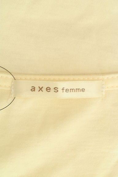 axes femme（アクシーズファム）の古着「フラワーレース袖切替プルオーバー（カットソー・プルオーバー）」大画像６へ