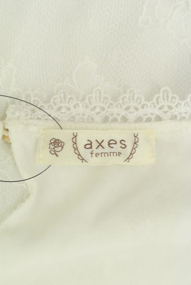 axes femme（アクシーズファム）の古着「フラワー総レースプルオーバー（カットソー・プルオーバー）」大画像６へ