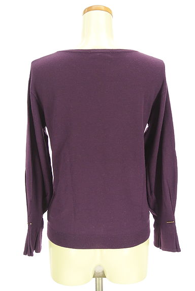 NATURAL BEAUTY BASIC（ナチュラルビューティベーシック）の古着「キャンディスリーブニットトップス（ニット）」大画像２へ