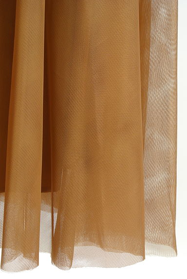 NATURAL BEAUTY BASIC（ナチュラルビューティベーシック）の古着「ギャザーチュールスカート（ロングスカート・マキシスカート）」大画像５へ