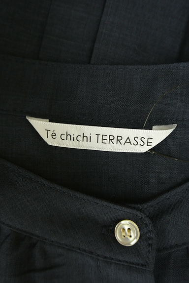 Te chichi（テチチ）の古着「バックプリーツバンドカラーブラウス（ブラウス）」大画像６へ