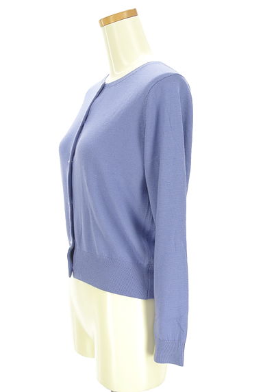 PROPORTION BODY DRESSING（プロポーションボディ ドレッシング）の古着「リブ切替ニットカーディガン（カーディガン・ボレロ）」大画像３へ