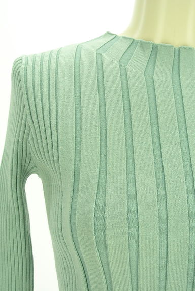 VICKY（ビッキー）の古着「リブニットトップス（ニット）」大画像４へ