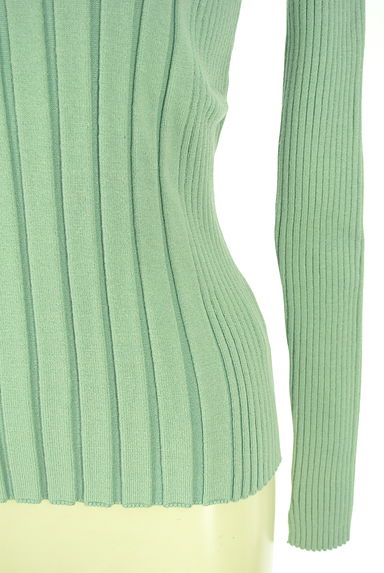VICKY（ビッキー）の古着「リブニットトップス（ニット）」大画像５へ