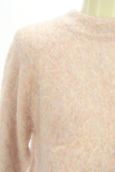 LE SOUK HOLIDAY（ルスークホリデー）の古着「ラグランスリーブふわモコニット（セーター）」大画像４へ
