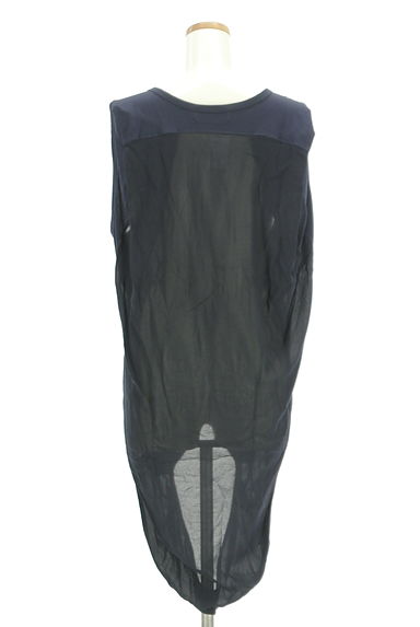 ZUCCa（ズッカ）の古着「背面シアー切替ノースリトップス（カットソー・プルオーバー）」大画像２へ