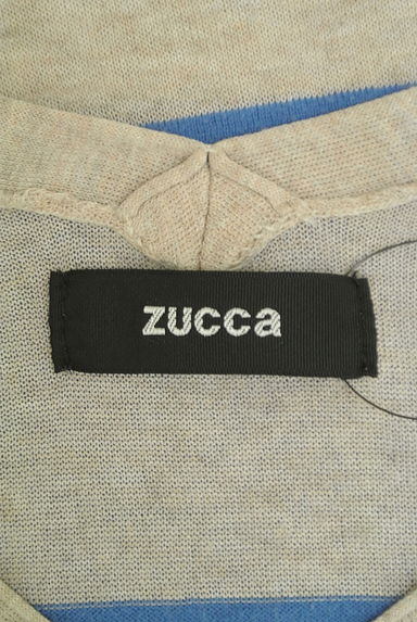 ZUCCa（ズッカ）の古着「配色切替ロングサマーニットトップス（ニット）」大画像６へ