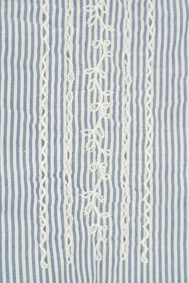grin（グリン）の古着「刺繍ストライプカットソー（カットソー・プルオーバー）」大画像５へ