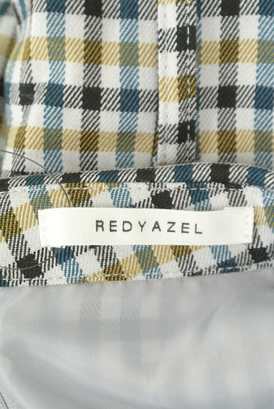 REDYAZEL（レディアゼル）の古着「ベルト付きチェック柄膝丈ワンピース（ワンピース・チュニック）」大画像６へ