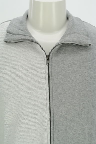 antiqua（アンティカ）の古着「バイカラージップスウェット（スウェット・パーカー）」大画像４へ