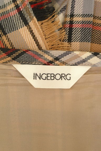 INGEBORG（インゲボルグ）の古着「膝下丈ラップ風プリーツスカート（ロングスカート・マキシスカート）」大画像６へ