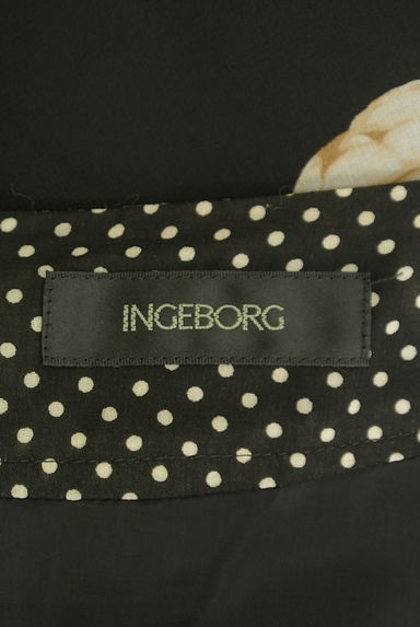 INGEBORG（インゲボルグ）の古着「ドットリボン×花柄ロングシフォンスカート（ロングスカート・マキシスカート）」大画像６へ