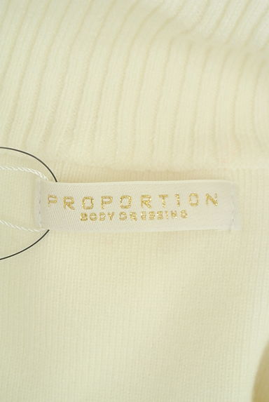 PROPORTION BODY DRESSING（プロポーションボディ ドレッシング）の古着「ニット×チュールロングワンピース（ワンピース・チュニック）」大画像６へ