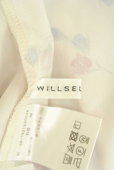 WILLSELECTION（ウィルセレクション）の古着「ロールアップノースリフラワーブラウス（カットソー・プルオーバー）」大画像６へ