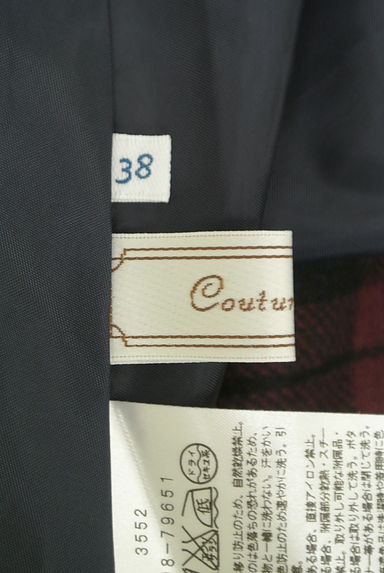 Couture Brooch（クチュールブローチ）の古着「チェック柄膝丈フレアスカート（スカート）」大画像６へ
