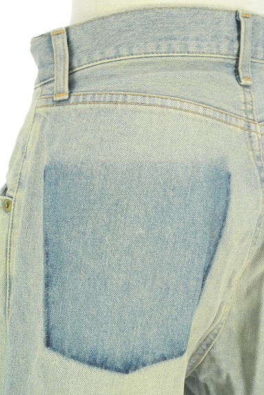 Ungrid（アングリッド）の古着「ダメージ加工ロールアップデニムパンツ（デニムパンツ）」大画像４へ