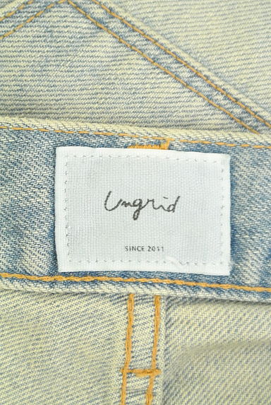 Ungrid（アングリッド）の古着「ダメージ加工ロールアップデニムパンツ（デニムパンツ）」大画像６へ