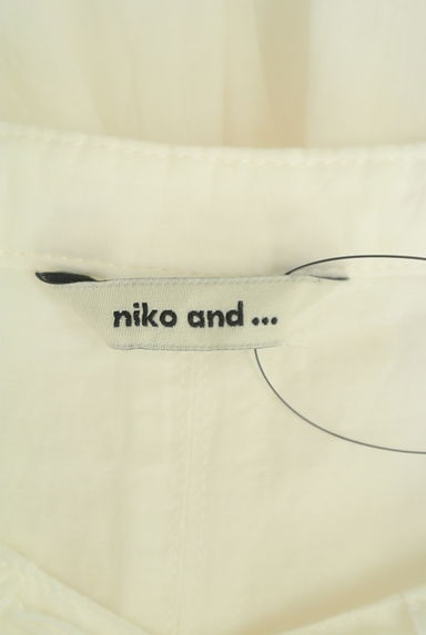 niko and...（ニコ アンド）の古着「ドロストバンドカラーブラウス（ブラウス）」大画像６へ