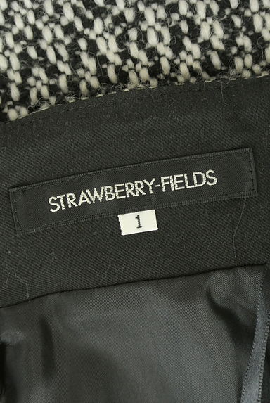 STRAWBERRY-FIELDS（ストロベリーフィールズ）の古着「膝下丈ツイードタイトスカート（ロングスカート・マキシスカート）」大画像６へ
