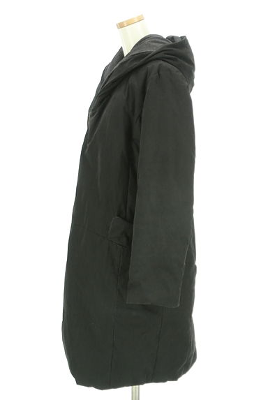 Pas de calais（パドカレ）の古着「リバーシブルフーディロングダウンコート（ダウンジャケット・ダウンコート）」大画像３へ
