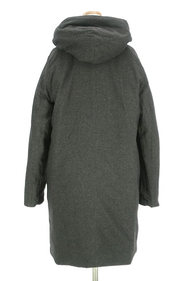 Pas de calais（パドカレ）の古着「リバーシブルフーディロングダウンコート（ダウンジャケット・ダウンコート）」大画像５へ