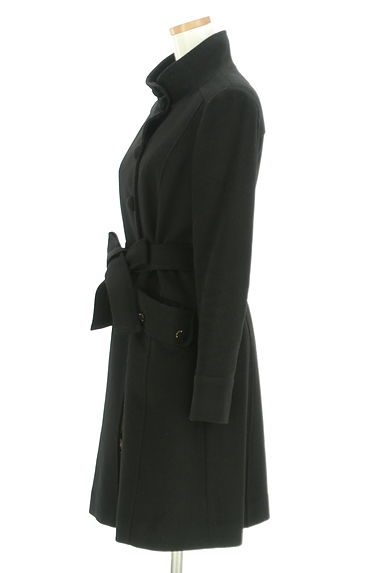 Rouge vif La cle（ルージュヴィフラクレ）の古着「ベルト付きハイネックロングコート（コート）」大画像３へ
