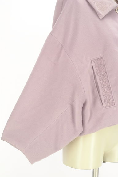 axes femme（アクシーズファム）の古着「ドルマンスリーブビジューボタンショートコート（コート）」大画像５へ