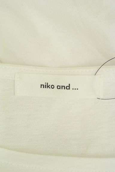 niko and...（ニコ アンド）の古着「七分袖ドルマンフリルカットソー（Ｔシャツ）」大画像６へ