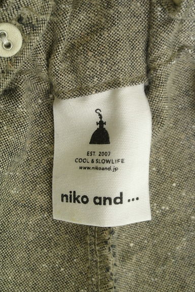 niko and...（ニコ アンド）の古着「ドロストサロペットパンツ（オーバーオール・サロペット）」大画像６へ