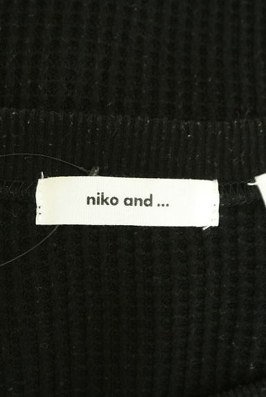 niko and...（ニコ アンド）の古着「膝下丈ワッフルワンピース（ワンピース・チュニック）」大画像６へ