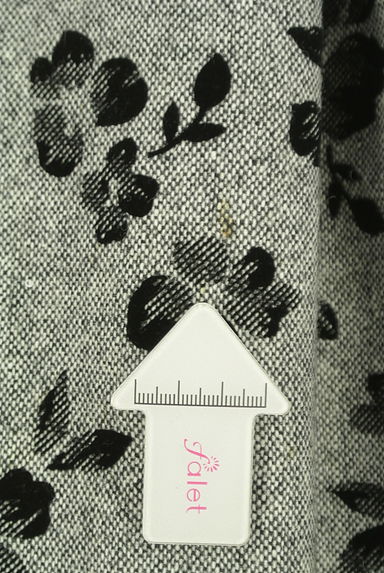 LAISSE PASSE（レッセパッセ）の古着「花柄フロッキー膝上キャミワンピース（キャミワンピース）」大画像５へ