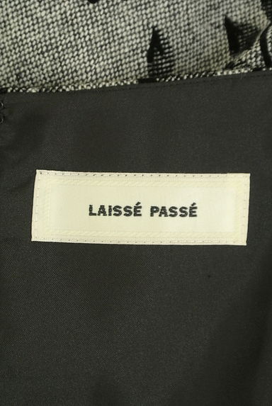 LAISSE PASSE（レッセパッセ）の古着「花柄フロッキー膝上キャミワンピース（キャミワンピース）」大画像６へ