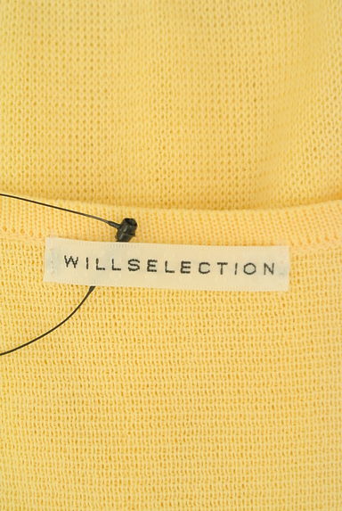 WILLSELECTION（ウィルセレクション）の古着「フリルシフォン袖ニットトップス（ニット）」大画像６へ