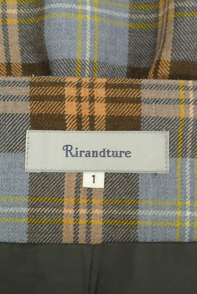 Rirandture（リランドチュール）の古着「膝丈チェックフレアスカート（スカート）」大画像６へ