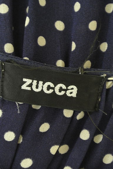 ZUCCa（ズッカ）の古着「ドット柄ドルマン膝丈ワンピース（ワンピース・チュニック）」大画像６へ