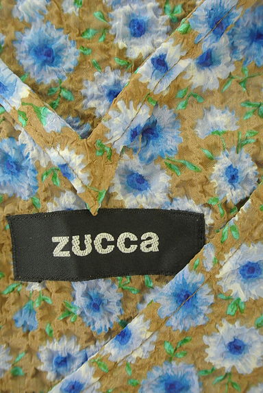 ZUCCa（ズッカ）の古着「花柄シアーノースリカットソー（カットソー・プルオーバー）」大画像６へ