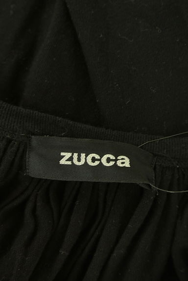 ZUCCa（ズッカ）の古着「ギャザーネック膝上ワンピース（カットソー・プルオーバー）」大画像６へ