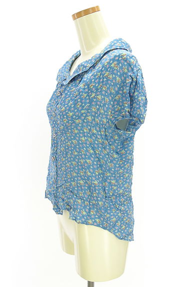 ZUCCa（ズッカ）の古着「小花柄シャツ（ブラウス）」大画像３へ