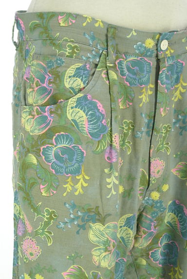 ZUCCa（ズッカ）の古着「花柄タックテーパードパンツ（パンツ）」大画像４へ