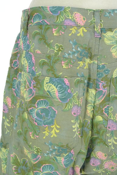 ZUCCa（ズッカ）の古着「花柄タックテーパードパンツ（パンツ）」大画像５へ