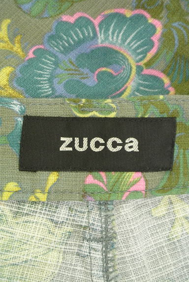 ZUCCa（ズッカ）の古着「花柄タックテーパードパンツ（パンツ）」大画像６へ