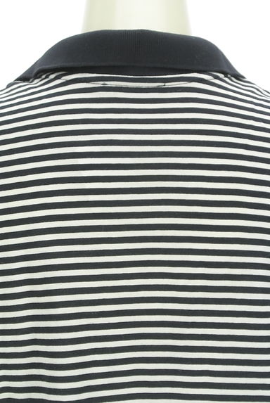 theory（セオリー）の古着「スキッパーカラーボーダーカットソー（ポロシャツ）」大画像５へ
