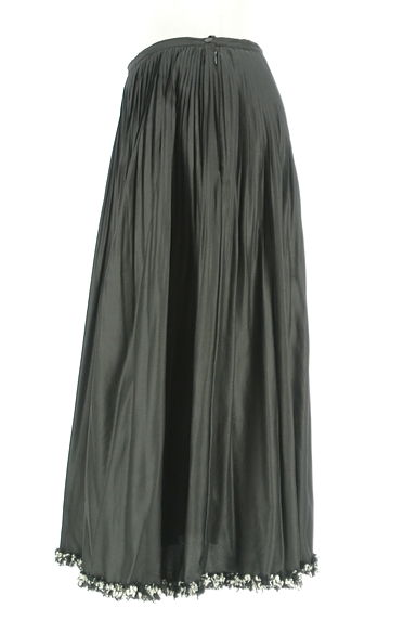 INGEBORG（インゲボルグ）の古着「サテンプリーツフレアスカート（ロングスカート・マキシスカート）」大画像３へ