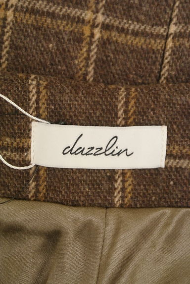 dazzlin（ダズリン）の古着「ベルト付きチェック柄起毛ミニスカート（ミニスカート）」大画像６へ