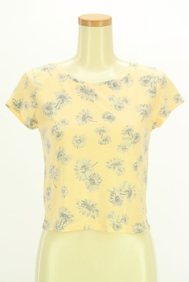 dazzlin（ダズリン）の古着「花柄コンパクトTシャツ（Ｔシャツ）」大画像１へ